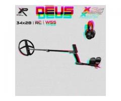 XP DEUS DEDEKTÖR 34X28 CM X35 BAŞLIKLI  ANA ÜNİTE ve WS5 KULAKLIKLa Full Set