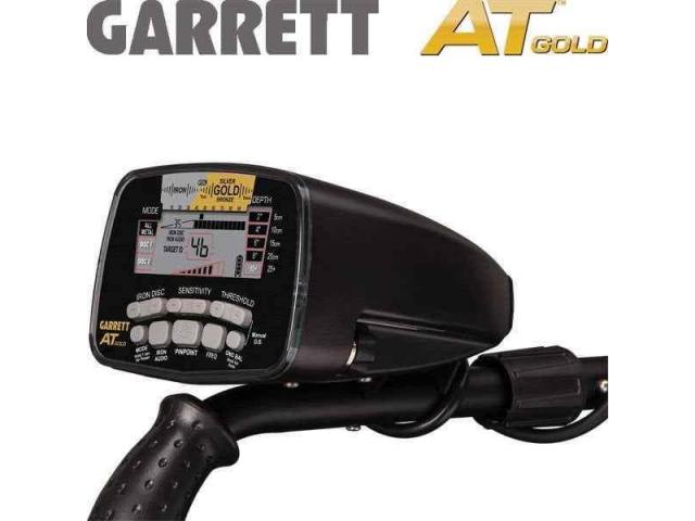 GARRETT AT GOLD DEDEKTÖR 5X8'' Başlık VE MS-2 Kablolu Kulaklıkla