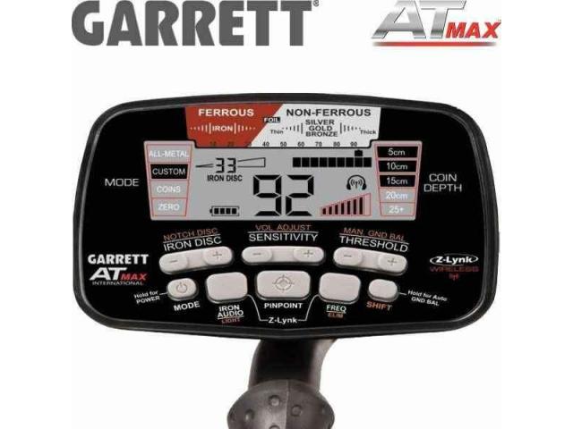 GARRETT AT MAX DEDEKTÖR DEDEKTÖR 8.5X11" BAŞLIK VE MS-3 KULAKLIK