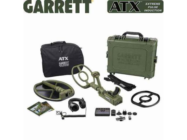 GARRETT ATX DEEPSEEKER PULSE DEDEKTÖR 20''(50 cm) DEEPSEEKER ve 10''x12DD AÇIK TİP BAŞLIKLA