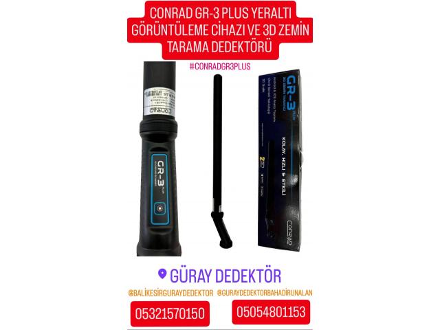 CONRAD GR-3 PLUS 3D ZEMİN TARAYICI VE YERALTI GÖRÜNTÜLEME CİHAZI