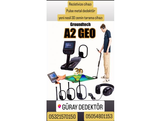 CONRAD GROUNDTECH A2-GEO 3D ZEMİN GÖZÜNTÜLEME CİHAZI , PULSE DEDEKTÖR ve REZİSTİVİZE CİHAZI