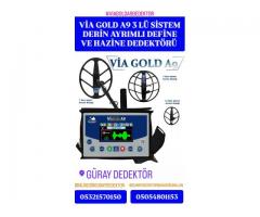 VİA GOLD A9 DERİN AYRIMLI DEFİNE VE HAZİNE DEDEKTÖRÜ