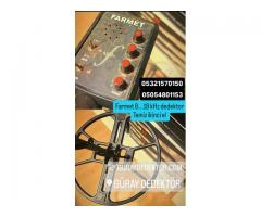 FARMET 8...18 KHZ VLF DEDEKTÖR BAŞLIK 32.5 cm başlıklı TEMİZ İKİNCİ EL