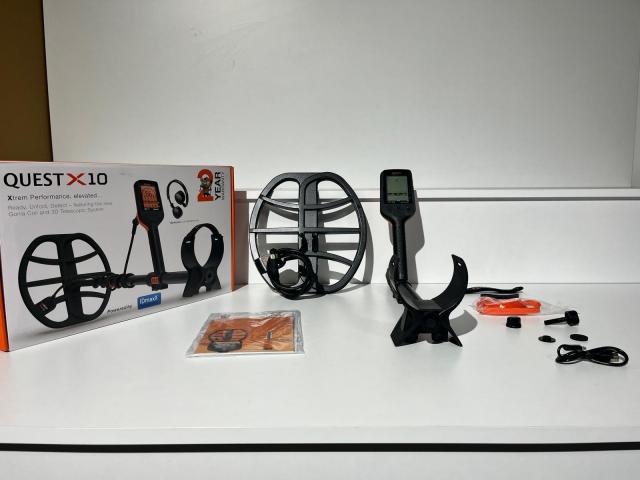 QUEST X10 İD MAX SU GEÇİRMEZ DEDEKTÖR - arama hızı yüksek net...
