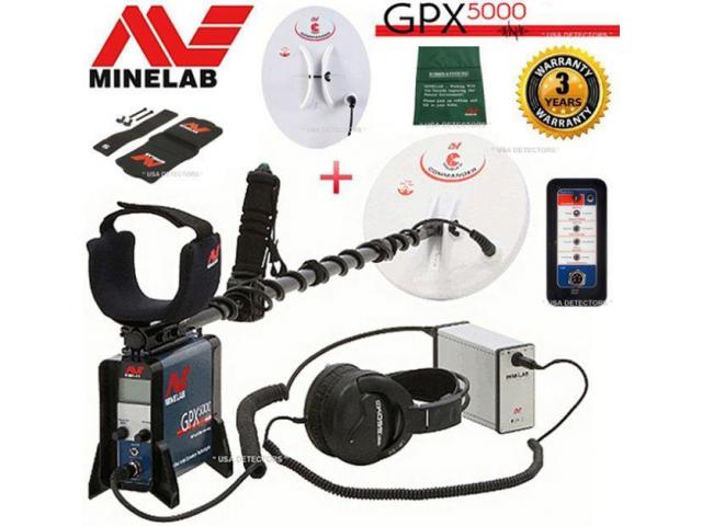 MİNELAB GPX 5000 PULSE DEDEKTÖR ÇİFT BAŞLIKLA